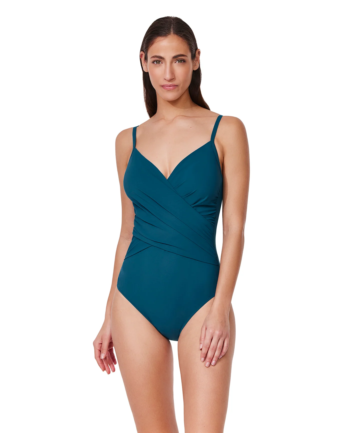 Tutti Frutti V-Neck Surplice One Piece