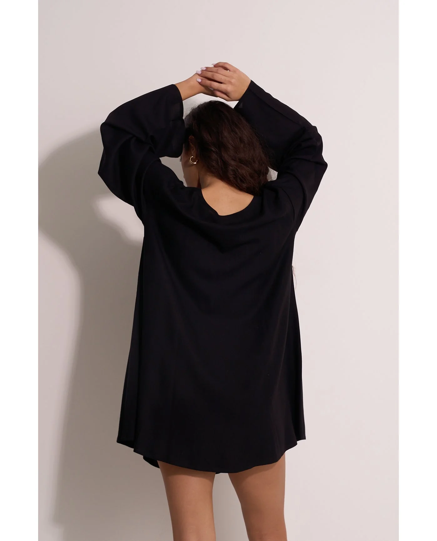 Mist & Sand Mini Dress Cover-Up - Image 4